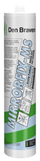 Afbeeldingen van ZWALUW Hybride lijm Mirrorfix-MS wit 290ML