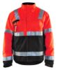 Afbeeldingen van BLÅKLÄDER Winterjas 4862 High Vis rood/zwart 4XL