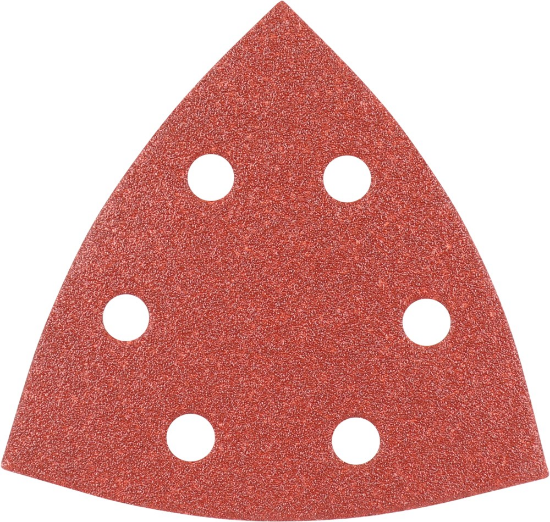 Afbeeldingen van KELFORT Klitschuurschijf DELTA rood 6-gat K120 10x