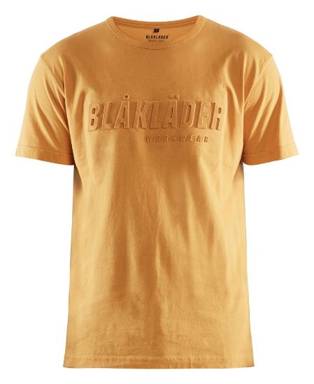 Afbeeldingen van BLÅKLÄDER T-shirt 3D 3531 honinggoud L