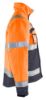Afbeeldingen van BLÅKLÄDER Winterjas 4862 High Vis oranje/medium grijs M