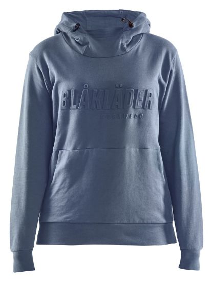 Afbeeldingen van BLÅKLÄDER Hoodie 3D dames 3560 gevoelloss blauw 3XL