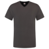 Afbeeldingen van TRICORP T-shirt V-hals Slim-Fit 101005 donkergrijs L