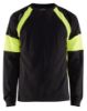 Afbeeldingen van BLÅKLÄDER T-shirt met lange mouwen Visible 3520 zwart/High Vis geel M