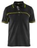 Afbeeldingen van BLÅKLÄDER Poloshirt 3389 zwart/High Vis geel L