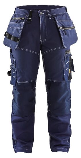 Afbeeldingen van BLÅKLÄDER Werkbroek met stretch 1790 marineblauw C50