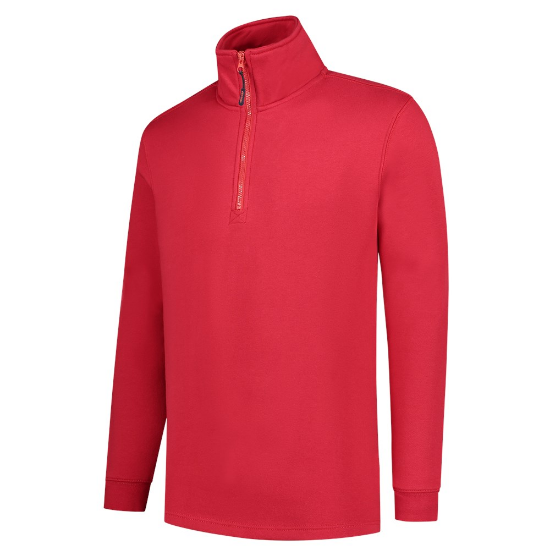 Afbeeldingen van TRICORP Sweater met ritskraag 301010 rood 3XL