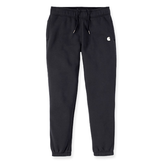 Afbeeldingen van CARHARTT Joggingbroek fleece relaxed fit dames 105510 zwart XS