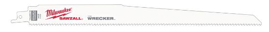 Afbeeldingen van MILWAUKEE Reciprozaagblad multi materiaal Wrecker 300MM 7/11TPI 5x