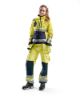Afbeeldingen van BLÅKLÄDER Softshell jack dames 4902 High Vis geel/marineblauw L