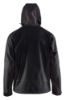 Afbeeldingen van BLÅKLÄDER Softshell jack met capuchon 4753 zwart/High Vis geel S