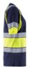 Afbeeldingen van BLÅKLÄDER T-shirt dames 3410 marineblauw/High Vis geel M