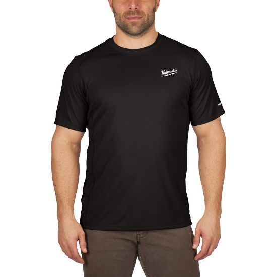 Afbeeldingen van MILWAUKEE T-Shirt warm weather WWSSBL zwart M