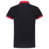 Afbeeldingen van TRICORP Poloshirt bi-colour Slim-Fit 201002 navy/rood M
