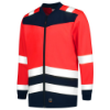 Afbeeldingen van TRICORP Softshell High Vis bi-colour 403021 fluor rood/inkt M