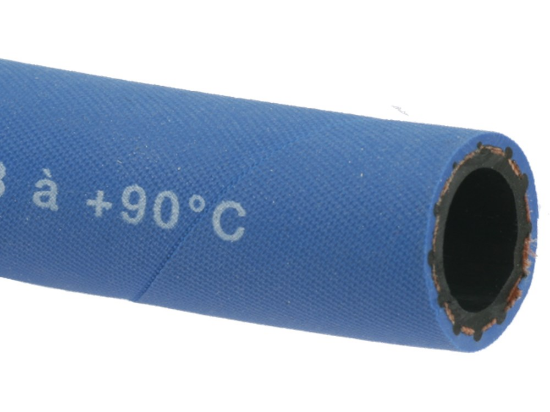Afbeeldingen van Slang EPDM 18X10MM zwart/blauw 20M