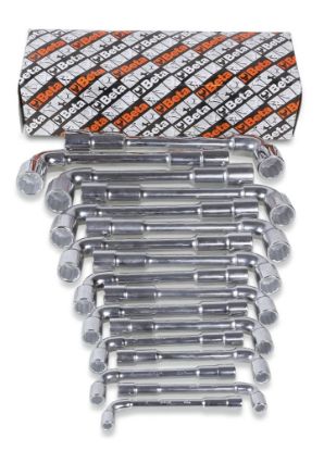 Afbeeldingen van BETA Pijpsleutelset twaalf- & zeskant 17x 932/S17