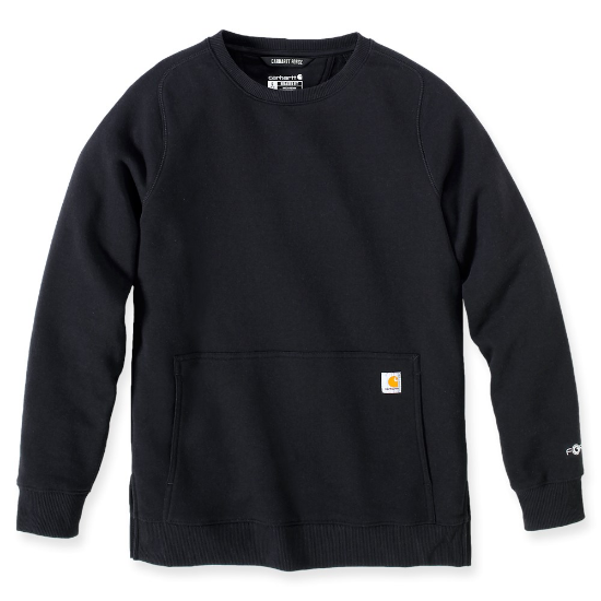 Afbeeldingen van CARHARTT Sweatshirt relaxed fit dames 105468 zwart M