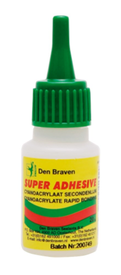 Afbeeldingen van ZWALUW Superlijm Super Adhesive transparant 20g