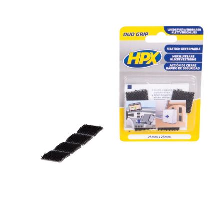 Afbeeldingen van Klikband pad Duo Grip 25X25MM