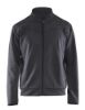 Afbeeldingen van BLÅKLÄDER Sweatshirt service met rits 3362 medium grijs/zwart XS