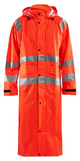 Afbeeldingen van BLÅKLÄDER Regenjas LEVEL 1 4325 High Vis oranje M