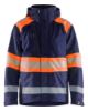 Afbeeldingen van BLÅKLÄDER Shelljack 4420 marineblauw/High Vis oranje 2XL