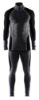Afbeeldingen van BLÅKLÄDER Onderhemd met rits 100% merino WARM 4899 medium grijs/zwart S