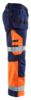 Afbeeldingen van BLÅKLÄDER Werkbroek X1500 1508 marineblauw/High Vis oranje C146