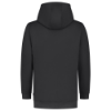 Afbeeldingen van TRICORP Sweatvest met capuchon 60°C wasbaar 301014 donkergrijs 3XL