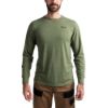 Afbeeldingen van MILWAUKEE Shirt hybrid long sleeve HTLSGN groen M