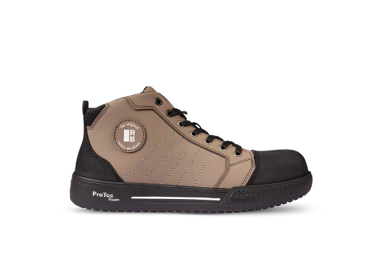 Afbeeldingen van Werkschoen hoog Jump High S3 bruin 44