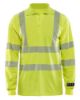 Afbeeldingen van BLÅKLÄDER Polo Multinorm piqué met lange mouwen 3439 High Vis geel S