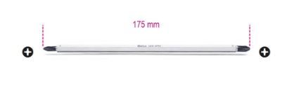 Afbeeldingen van BETA Schroevendraaier kling PH1-2 1281PH 1-2