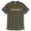Afbeeldingen van CARHARTT T-shirt + grafische print 105203 basil heather