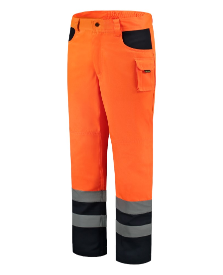 Afbeeldingen van TRICORP Werkbroek ISO20471 bi-colour 503002 fluor oranje/navy 44