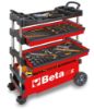Afbeeldingen van BETA Gereedschapswagen inklapbaar grijs C27S-G