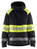 Afbeeldingen van BLÅKLÄDER Shelljack dames 4430 zwart/High Vis geel M