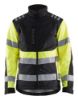 Afbeeldingen van BLÅKLÄDER Softshell jack 4497 zwart/High Vis geel L