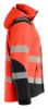 Afbeeldingen van BLÅKLÄDER Softshell winterjas lichtgewicht 4400 High Vis rood/zwart M