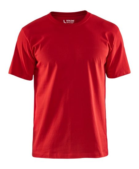 Afbeeldingen van BLÅKLÄDER T-shirt 3300 rood 3XL