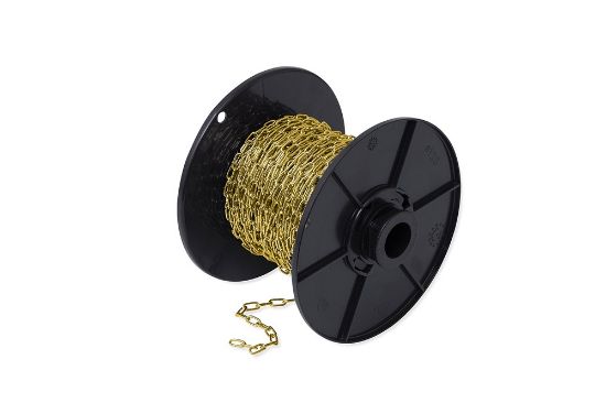 Afbeeldingen van Klokketting staal vermessingd 1,3MM 25M