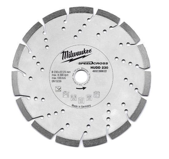 Afbeeldingen van MILWAUKEE Diamantzaagblad beton SpeedCross HUDD 230X22,23MM