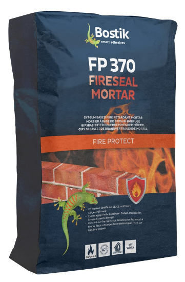 Afbeeldingen van BOSTIK Gipsmortel brandwerend FP370 wit 15kg