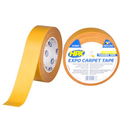 Afbeeldingen van Tapijttape Expo wit 38MM 25M