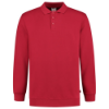 Afbeeldingen van TRICORP Polosweater met boord 60°C wasbaar 301016 rood S