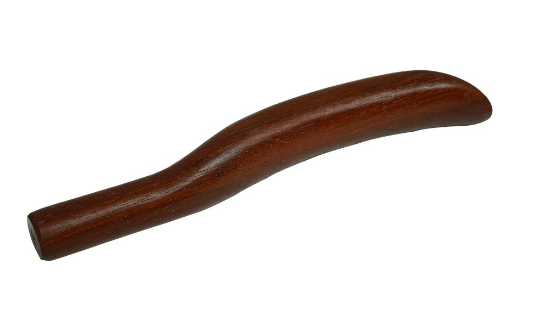 Afbeeldingen van MELKMEISJE Loodklopper bol azobé hout 340MM
