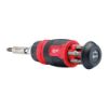 Afbeeldingen van MILWAUKEE Schroevendraaier multi-Bit 8-in-1 ratelend compact