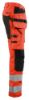 Afbeeldingen van BLÅKLÄDER Werkbroek met stretch 1552 High Vis rood/zwart D100
