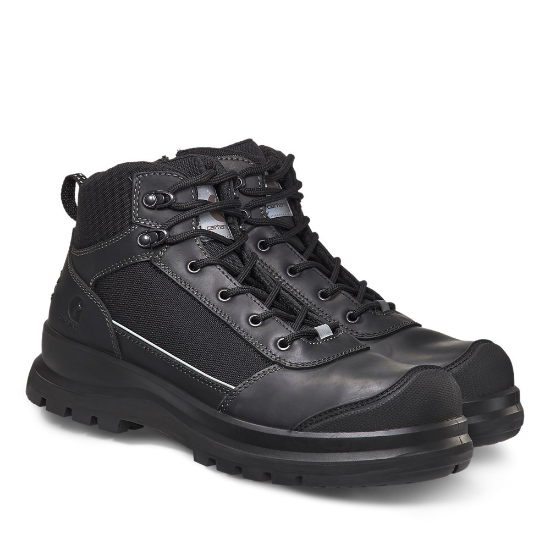 Afbeeldingen van CARHARTT Werkschoen met rits Detroit reflecterend S3 400012 zwart 45